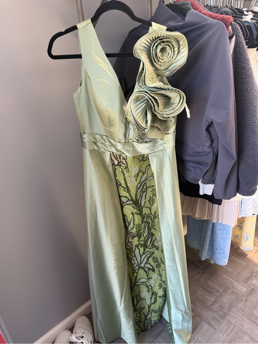 Light in the Box a line sheath column floor gown